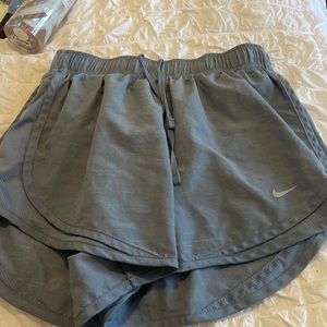 blue nike shorts